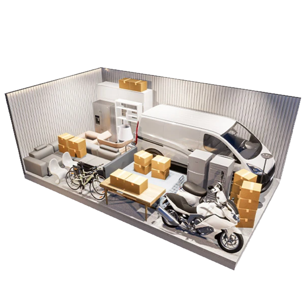 Private Box for 2 cars